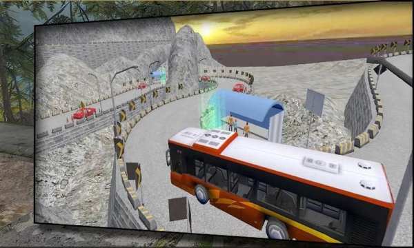 Bus Simulator 2017 Mountain Free screenshot 3