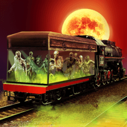 Dead Train Driving Simulator: Zombie Delivery Game आइकन