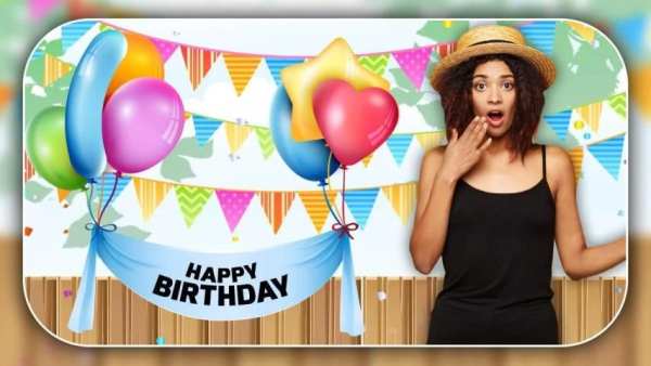 Happy Birthday Photo Editor : Birthday Frames 4 تصوير الشاشة