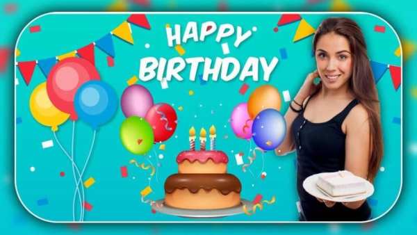 Happy Birthday Photo Editor : Birthday Frames 3 تصوير الشاشة