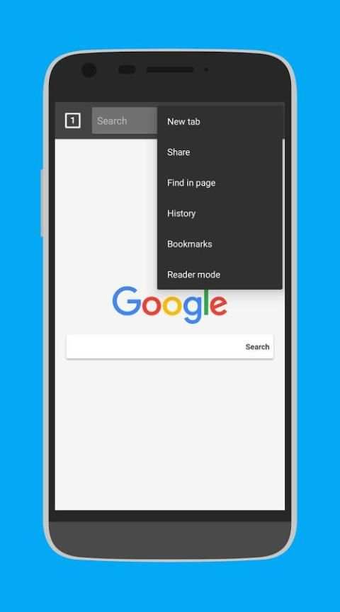 9G Browser screenshot 1