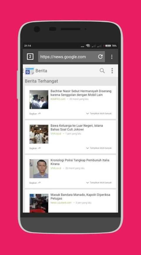 6G Browser - Fast Browsing for Android screenshot 4