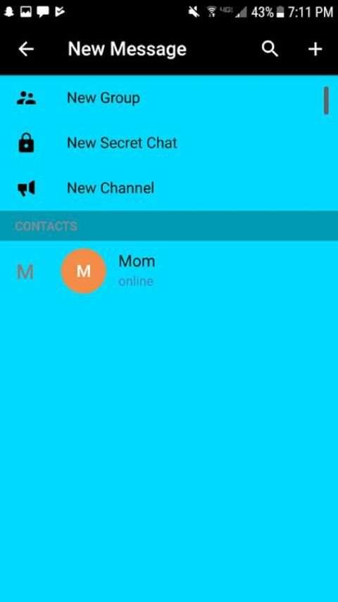 Messenger Text App скриншот 1