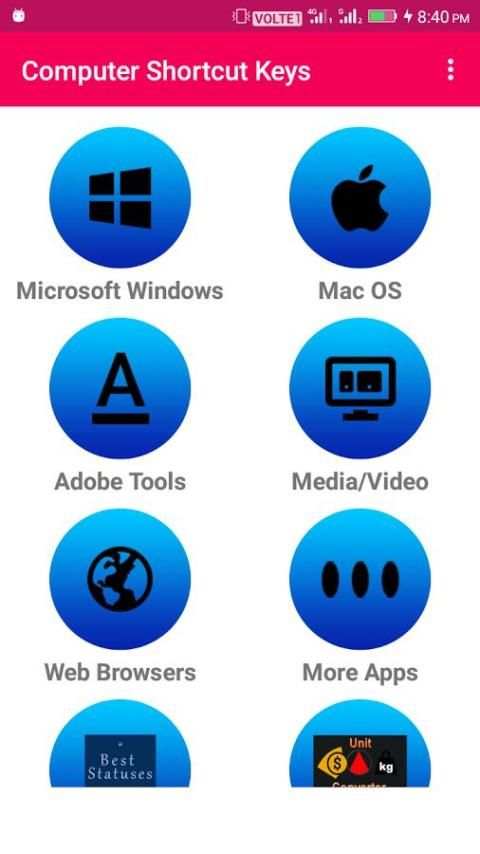 Computer Shortcut Keys screenshot 7