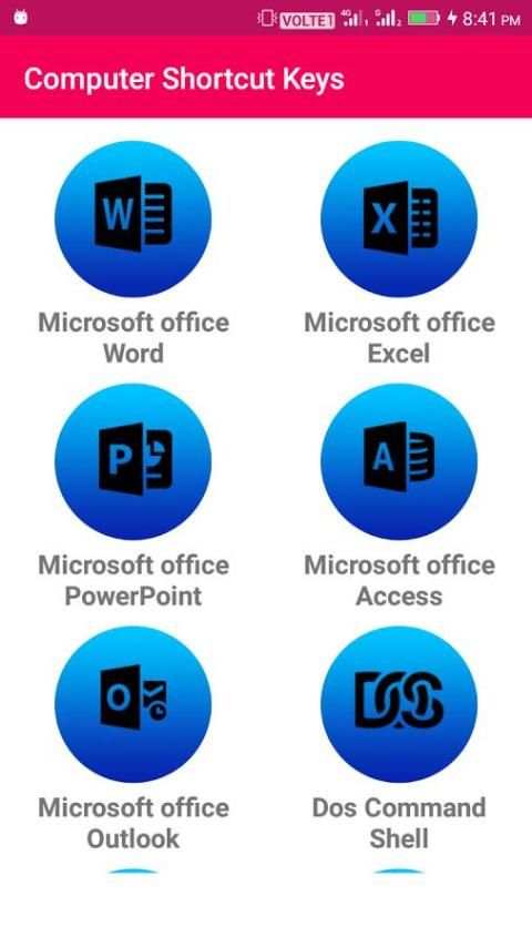 Computer Shortcut Keys скриншот 6