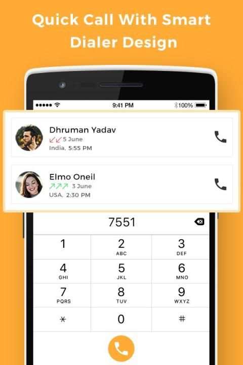 Phone Dialer for Android screenshot 2