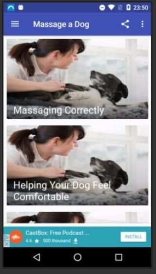 Massage a Dog 4 تصوير الشاشة