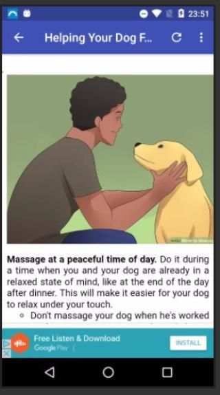 Massage a Dog 2 تصوير الشاشة