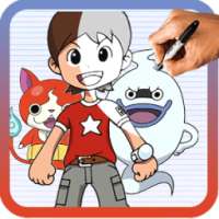 How to draw Yo-kai Watch