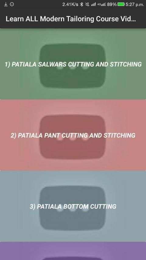 Patiala Salwar Cutting and Stitching Design VIDEO скриншот 3