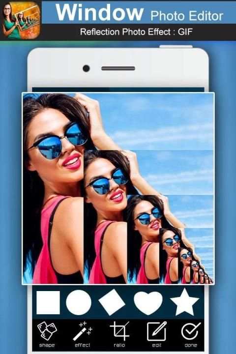 Photo Window Editor : Repeat Photos Animation screenshot 5