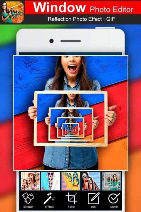 Photo Window Editor : Repeat Photos Animation 6 تصوير الشاشة