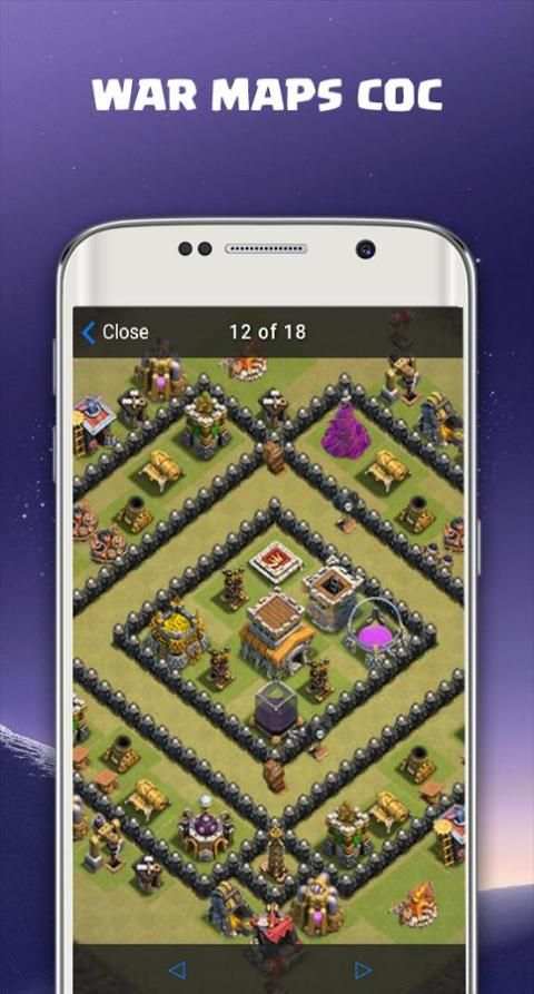 Maps For COC TH8 3 تصوير الشاشة