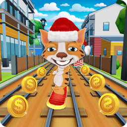 Subway Pet Talking Cat Run иконка