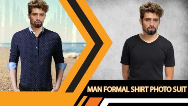 Man Formal Shirt Photo Editor screenshot 1
