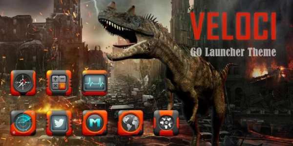 VELOCI GO Launcher Theme स्क्रीनशॉट 6