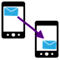 SMS automatic transfer Light आइकन