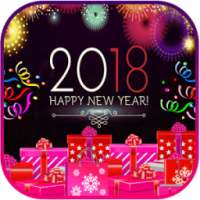 Happy New Year 2018 Photo Frame