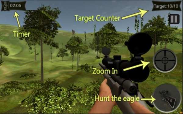 Eagle Sniper Hunt screenshot 6