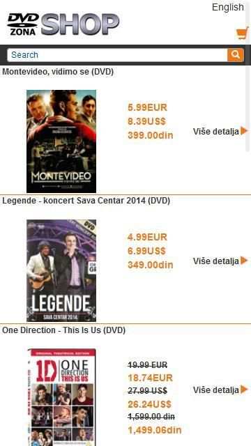 DVD Zona Shop screenshot 2
