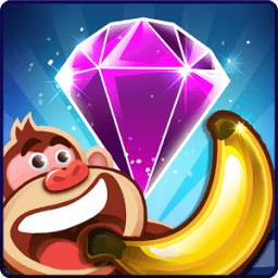 Jewels Bananas Kong | King Of Match 3 Classic