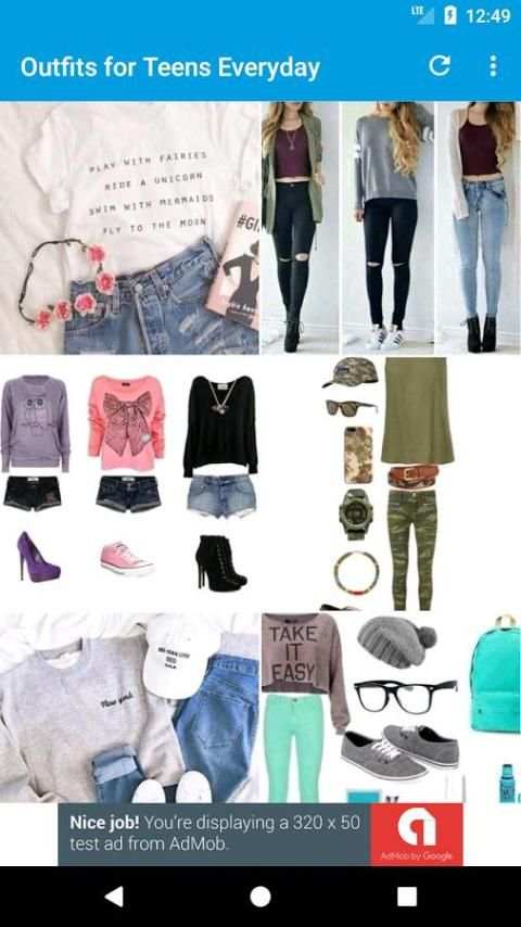Outfits Teens Daily screenshot 8