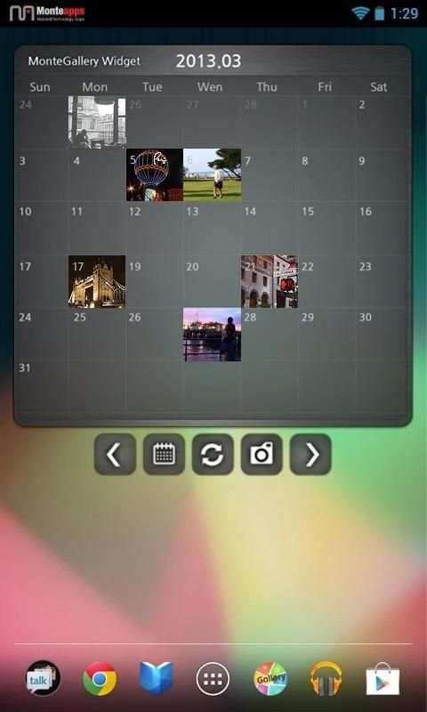 Monte Gallery Widget - TR स्क्रीनशॉट 3
