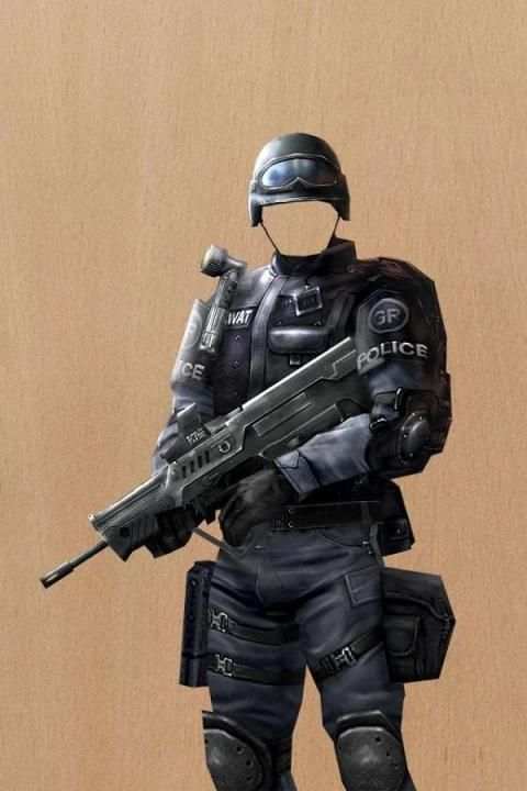 SWAT Man Photo Suit screenshot 5