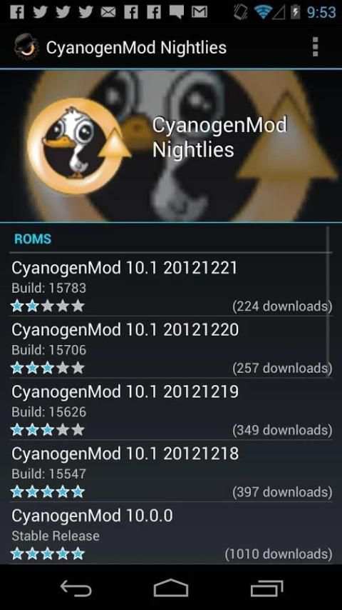 ROM Manager screenshot 6