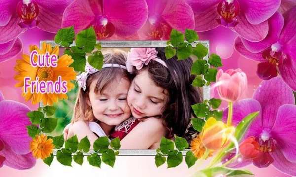 Flower frame photo editor स्क्रीनशॉट 6