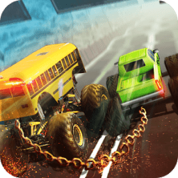 ikon Chained Monster Truck 3D Crazy Car Racing
