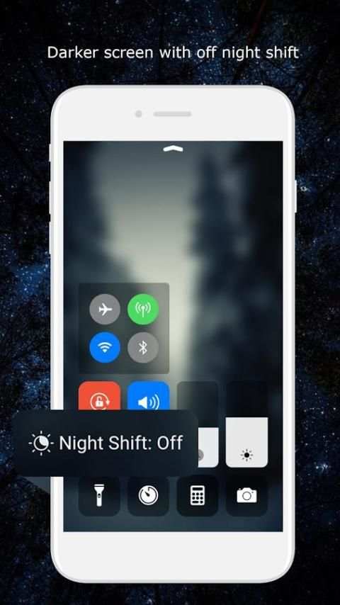 Control center OS11 screenshot 4