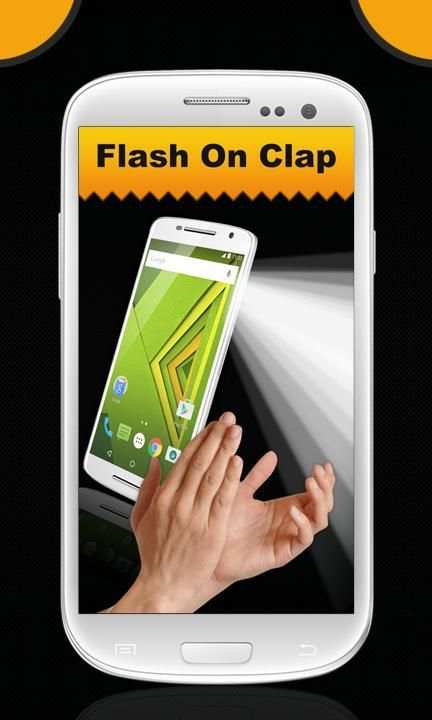 Flash On Clap स्क्रीनशॉट 1