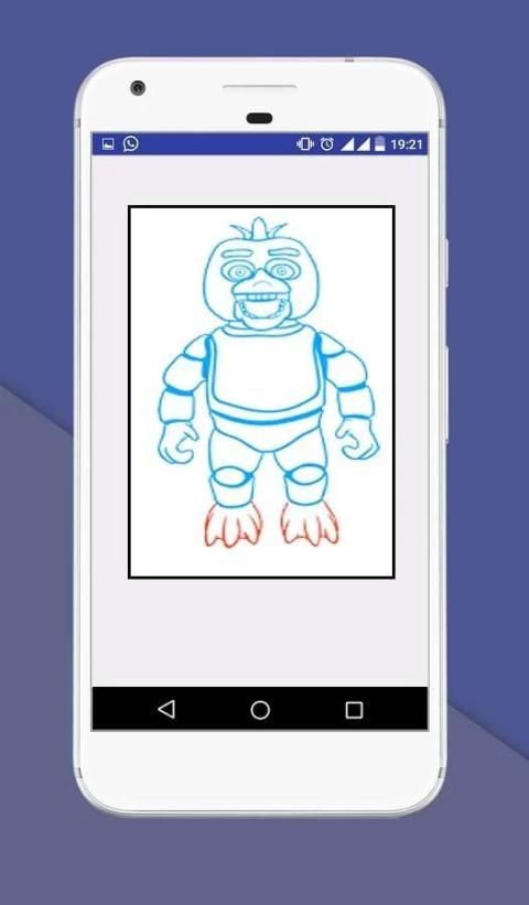 drawing step by step to Draw FnaF screenshot 2