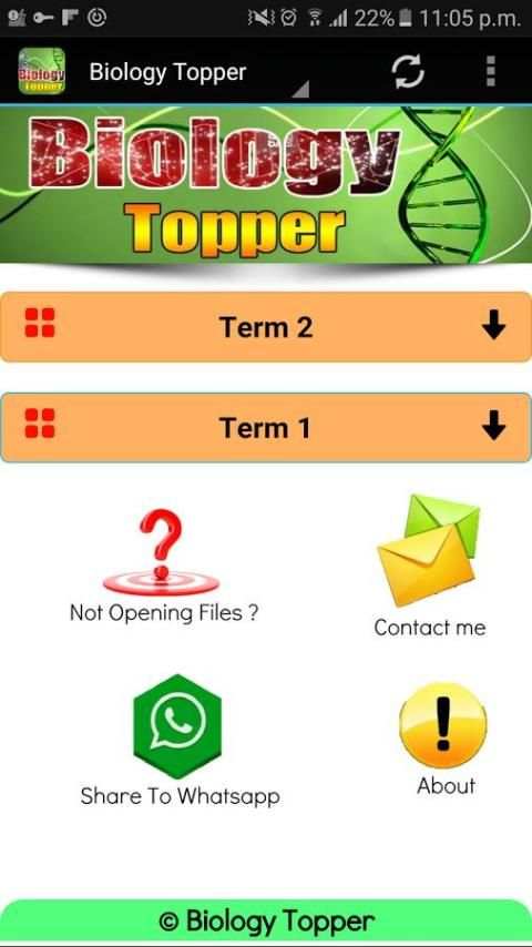 *Biology Topper *{Class 10} स्क्रीनशॉट 1