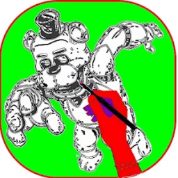 Как рисовать FNAF иконка