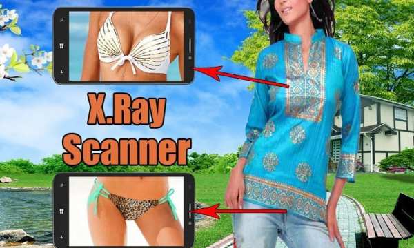 Xray Girl Cloth Scanner:Prank 3 تصوير الشاشة