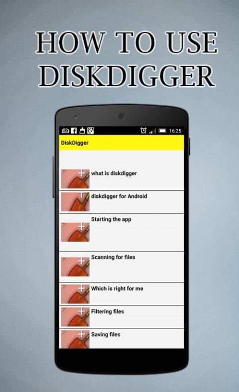 Guide For Diskdigger Pro скриншот 3
