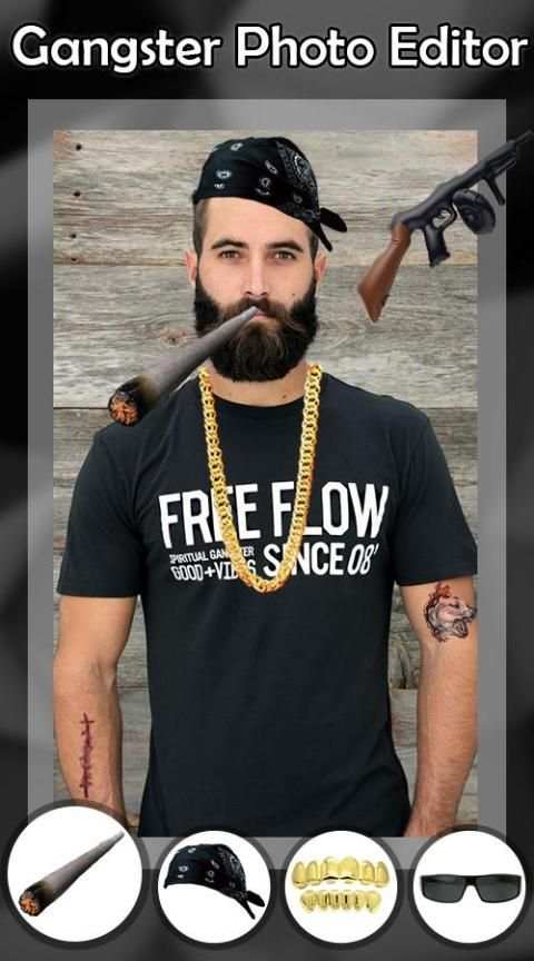 Gangsta Photo Editor - Gangster Photo Editor скриншот 3