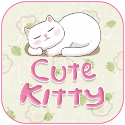 Cute Kitty Theme&amp;Emoji Keyboard иконка