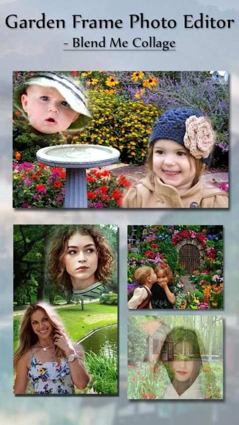 Garden Frame Photo Editor - Blend Me Collage screenshot 5