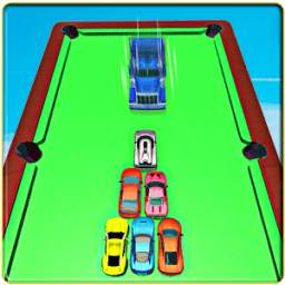 Billiards Pool Cars: Car Pool Ball Stunt