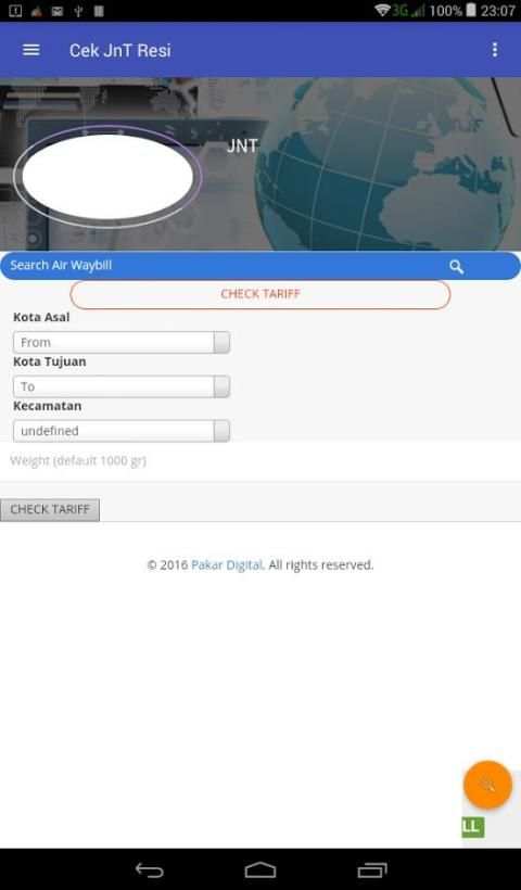 Cek J&t ( Jnt ) Resi Barcode screenshot 3