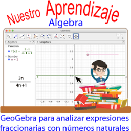 GeoGebra analizar expresión fraccionaria Naturales icon