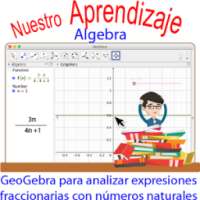 GeoGebra analizar expresión fraccionaria Naturales on 9Apps