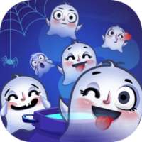 Emoji Keyboard：Little Ghost