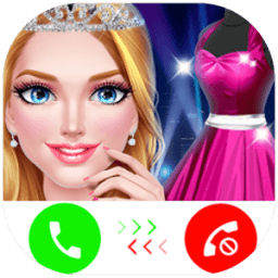 Fake Call Barbie Princesse prank icon