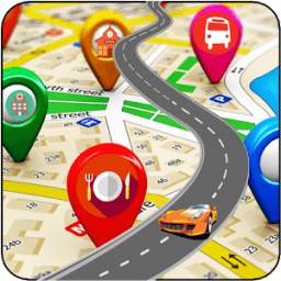 GPS Map Location Navigation