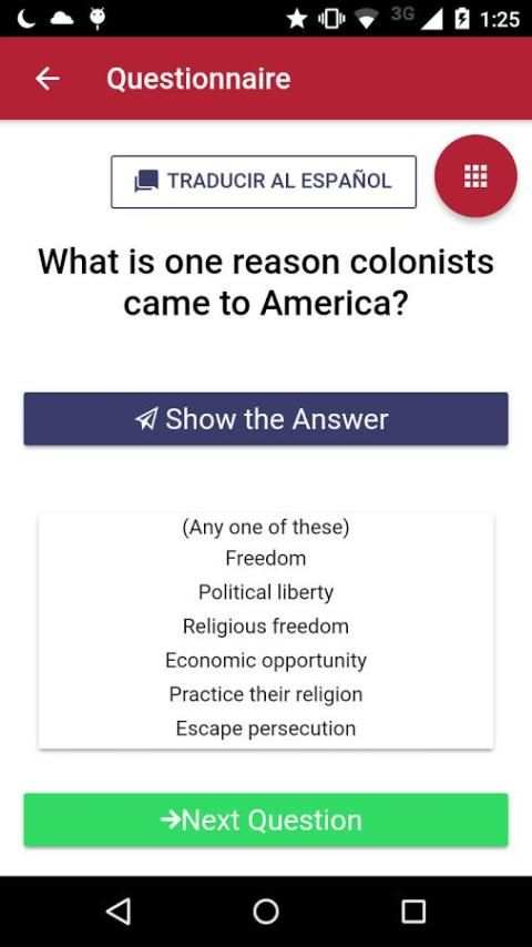 The Citizenship App स्क्रीनशॉट 3