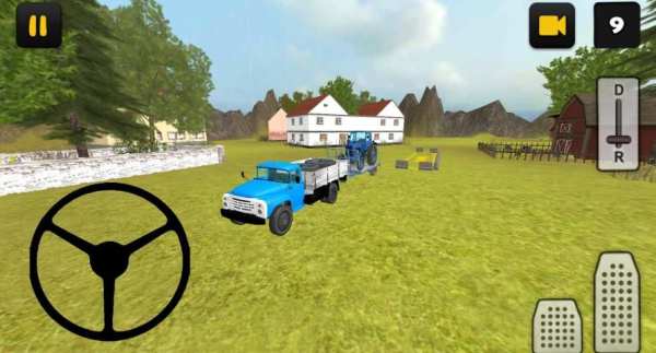 Classic Truck 3D: Tractor Transport скриншот 1